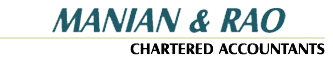 Manian & Rao Chartered Accountants